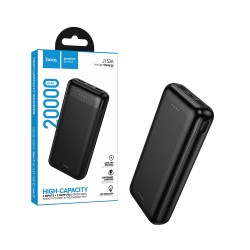 Hoco Power Bank J153A Stability with 2 Ports Output USB 20000mAh Black